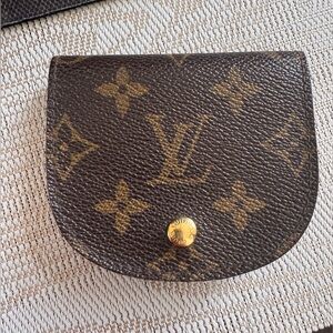 Louis Vuitton Brown Monogram Coin Pouch